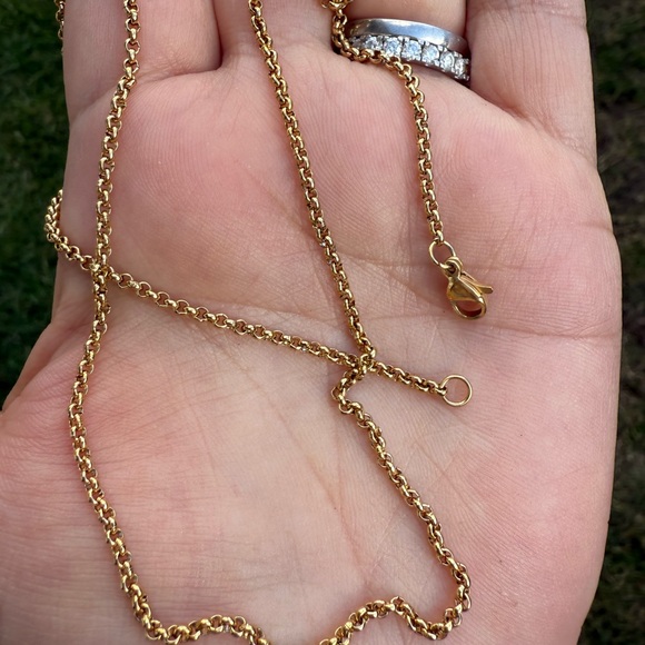 Rolo Link Necklace - Picture 2 of 5